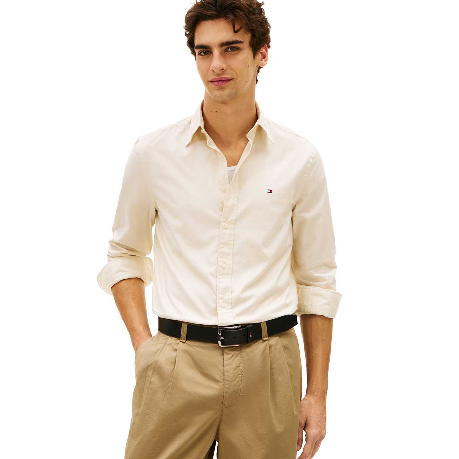 Tommy Hilfiger TH Flex Regular Fit Button-Down Shirt